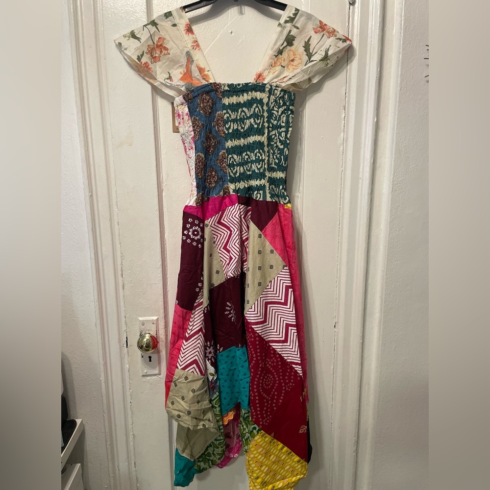 Ashley Taylor Multicolor Cotton Dress
